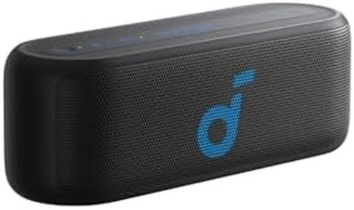 Soundcore Select 2S Altavoz Bluetooth portátil con Sonido Estéreo de 20W, Tecnología BassUp™, Autonomía de 16 Horas, Emparejamiento Estéreo Inalámbrico, Impermeable IPX7 para Aventuras al Aire Libre