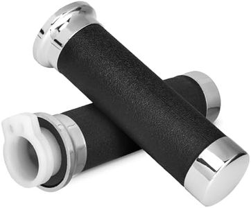 BlueStars 53145-MM8-000 Throttle Hand Grips for Honda Right Grip Dual Throttle 25mm - Compatible with Honda VT XVS Shadow 400/750/1100 Magna Sabre