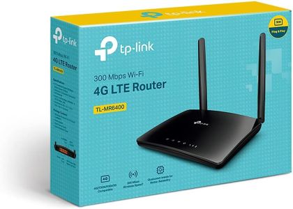 TP-Link 4G LTE Wireless Router – SIM Card Slot, TL-MR6400