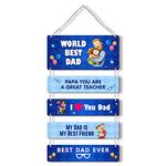 Regalocasila Wall Decoration Birthday Wishes Quotes For Father From Son Daughter Unique Gift Ideas Surprise Dad Gifts Special Birthday Gifts For Father Day UVDADHB0700