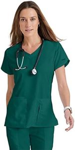 Grey's Anatomy Active 41423 Top Hunter Green M