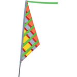 SoundWinds Sail Recumbent Bike Flag - Reflective Citrus