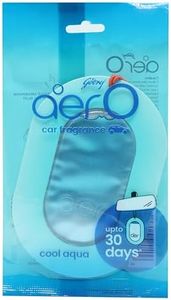 Godrej Aer O Hanging Car Air Freshener Gel Sachet, 30 gm (Cool Aqua)