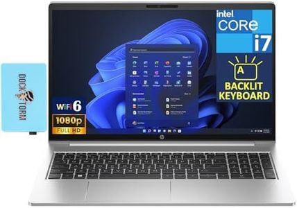 HP ProBook 450 G10 Business Laptop 15.6" IPS FHD (10-Core Intel i7-1355U, 16GB RAM, 512GB PCIe SSD, Intel UHD, Backlit KB, WiFi 6, Bluetooth 5.3, HD Webcam, RJ-45, Win 11 Pro) with Dockztorm Hub
