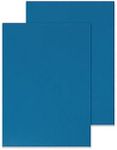 Q-Connect A4 Blue Leathergrain Comb Binder Cover (Pack of 100)