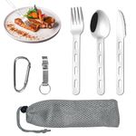 Stainless Steel Flatware Set For 1