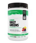 North Coast Naturals Ultimate Daily Greens | Superfood blend of superfruits, land, and sea greens - 270 g - Mixed Berry & Citrus