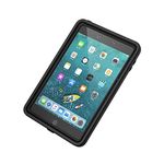 Case for iPad Mini 5 Edition 2019 by Catalyst, Full Body Protection, Waterproof 6.6ft, Drop Proof 4ft, Kickstand Included, Touch ID, Built-in Screen Protector, iPad case for Kids - Stealth Black