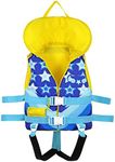 Kids Swim Vest -Toddler Swim Jacket with Adjustable Safety Strap-Toddler Swimming Aid for 50-70 lbs Boys and Girls