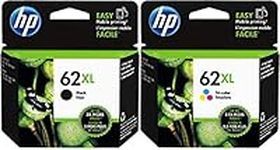 Genuine HP 62XL Black and Color Ink
