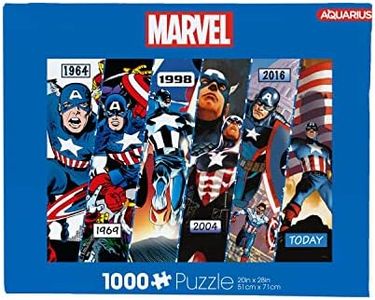 Aquarius Marvel Captain America Timeline Puzzle 1000-Pieces