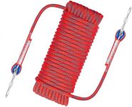 Awroutdoor Climbing Rope - 10M 20M 30M Home Fire Emergency Escape Rock Rope,10.5mm Multifunctional Cord Safety Rope for Climbing, Camping, Hiking, Boating, Fishing, Caving, Engineering, Expansion