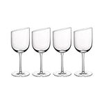 Villeroy & Boch New Moon Set, 4 Pieces, Elegant, Modern Red Wine Day Use, Crystal Glass, Transparent, Dishwasher Safe