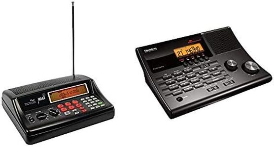 Whistler WS1025 Analog Desktop Scanner (Black) and Uniden BC365CRS 500 Channel Scanner