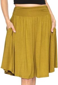Women's Pocket Skirt Tea Leaf 4X