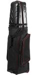 Bag Boy T-10 Hard Shell Top Golf Travel Cover for Airlines, Foam Padding, Lockable Full Wrap-Around Zipper, in-Line Skate Wheels