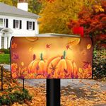 Fall Mailbox Covers Magnetic Pumpki