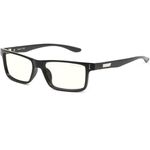 Gunnar Optiks RIO-00109 Riot Computer Glasses with Liquet Lenses, Block Blue Light, Anti-Glare, Minimize Digital Eye Strain, Prevent Headaches, Reduce Eye Fatigue and Sleep Better, Onyx/Liquet