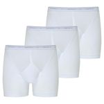 Jockey® UK Classic Cotton Rib 3-Pack Midway® Brief with Y-Front® Fly, White, numeric_32