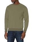 Fruit of the Loom Men's Set-In Premium Sweater, Classic Olive, Large