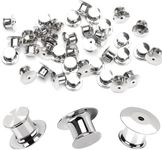 55 Pieces Metal Pin Backs Locking P