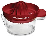 KitchenAid - Citrus Juicer, 18 Ounce Juicer with Measurement Markings and Non-Skid Base, Red