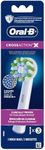 Oral-B CrossAction XFilaments Electric Toothbrush Replacement Brush Heads Refill, White, 3 Count