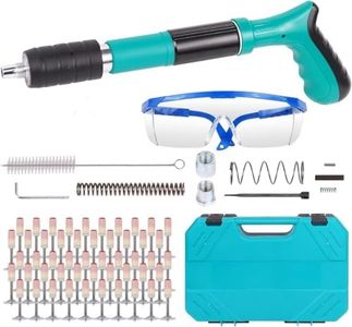 DPCR Manual Steel Nail Gun set Mini Nail Fixation box | Portable Mini Nail Shooting Machine 50 pcs Nails,vNail Wall Fastening set for Cement Concrete Wall,Wood,Ceiling,Metal Portable