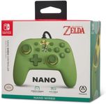 PowerA Nano Wired Controller for Nintendo Switch - OLED Model, Nintendo Switch and Nintendo Switch Lite - Toon Link, Gamepad, Game Controller, Officially Licensed