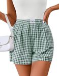 LOMON Womens Boxer Shorts Casual Su