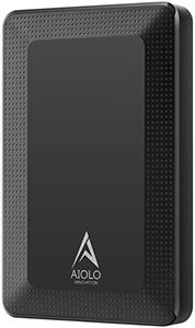 Aiolo Innovation 500GB Ultra Slim Portable External Hard Drive HDD-USB 3.0 for PC, Mac, Laptop, PS4, Xbox one,Xbox 360-Super Fast Transmission