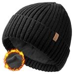 FURTALK Winter Beanie Hats for Men Women Warm Toque Soft Knit Cuffed Beanie Ski Hats Gifts for Men Women