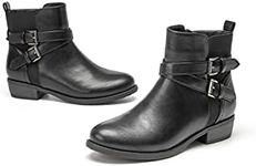 VJH confort Women's Ankle Boots,Rou