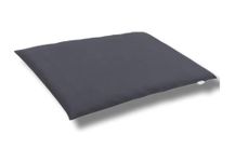 NutriBuck® | Meditation | Yoga | Cushion | (Zabuton Mat) | Filled with Buckwheat Hulls | Achieve Optimal Comfort, Mindfulness,& Posture for Serene and Tranquil Practices (Grey)