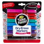 Crayola Low Odor Dry Erase Markers, Chisel Tip, Assorted Colors, Back To School Supplies, 12Count