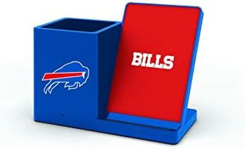 SOAR NFL Wireless Charger and Desktop Organizer, Buffalo Bills