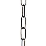 2m Pack Antique Brass Rustic Open Link Chain for Chandelier and Lighting Medium 38mm x 15mm