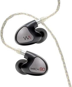Westone Audio - Mach 80 Universal IEM Wired Earbuds - 8 Balanced Armature Professional Musician in Ear Monitor Earphones with Linum® ESTRON ULTRABaX™ T2 Cable