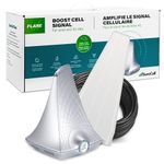 SureCall Flare 3.0 Cell Phone Signal Booster for Home/Office up to 3500 sq ft, Boosts 5G/4G LTE For All Canadian Carriers Telus, Bell, Rogers, High Gain Antenna, Multi-User, ISED Approved, USA Company