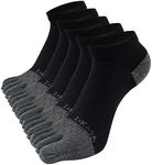 ZAKASA Mens Ankle Toe Socks Athleti