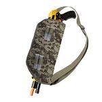 Rilime Cnavas Sheath Holster Compatible with Bug-Salt Fly Gun 2.0/3.0 with Adjustable Non-Slip Straps & 4 Salt Tubes (Camouflage)