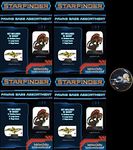 Bundle of 4 Starfinder Pawns Base Assortments Plus a Star Fighter Button