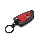 JYMAOYI Key Fob Cover for BMW, Carb