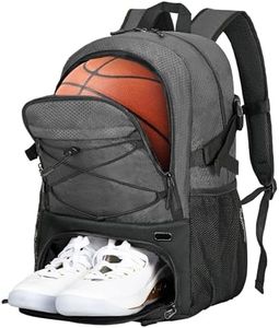 Goloni Soccer Bag,Large Sports Bag with with Separate Ball & Shoe Compartments,Youth Soccer Backpack for Basketball,Football,Volleyball