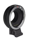 EF-FX Auto Focus Mount Adapter Compatible with Canon EF/EF-S Lens to Fujifilm FX Mirroless Camera X-T1/T2/T3/T4/T10/T20/T30/T100 X-E1/E2/E3 X-M1/H1 X-PRO1/PRO2 X-A Series