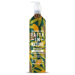 Faith In Nature 500ml Metal Bottle Natural Shea & Argan Shampoo, Moisturising for Curly Hair & Dry Scalp, Vegan & Cruelty Free, No SLS, Silicones or Parabens