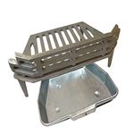 WW/Victorian Fire Grate and Ash Pan for 16" Fireplace Opening