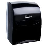 KIMBERLY-CLARK PROFESSIONAL Sanitouch High Capacity Hard Roll Paper Hand Towel Dispenser (09996), Touch-Free Manual, Smoke/Black
