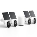 REOLINK Home Hub mini with 4X Argus 3 Pro+Solar Panel, Solar Security Cameras Wireless Outdoor, 2.4/5 GHz WiFi, Solar/Battery Powered, Smart Detection, Motion Recording, No Monthly Fee