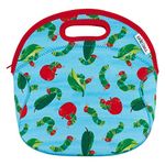 Funkins Insulated Lunch Bag for Kids | Spacious, Durable, Machine Washable | Interior Pocket & Name Tag | The Very Hungry Caterpillar by The World of Eric Carle - Caterpillar